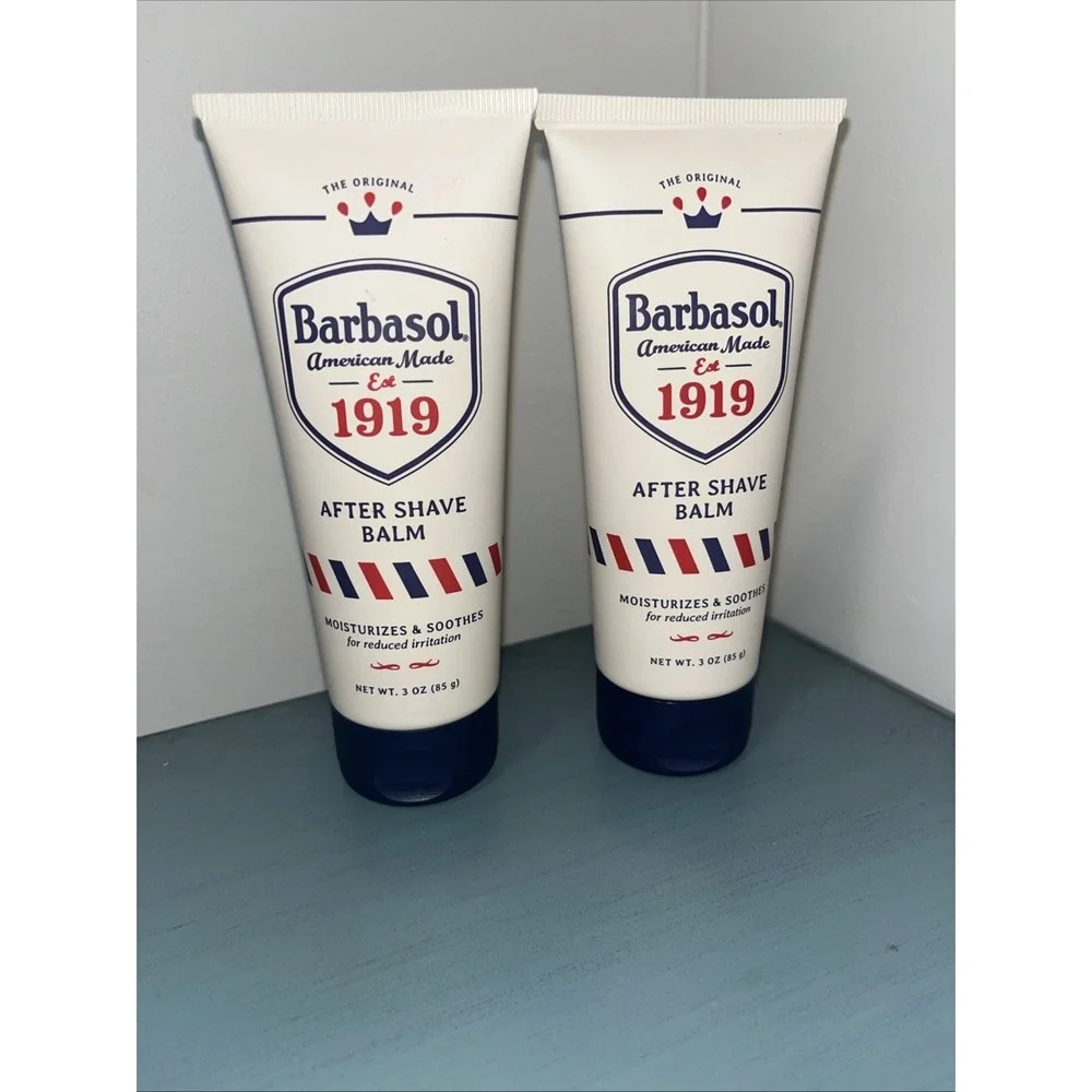 2X Barbasol 1919 After Shave Balm, 3 oz BRAND NEW Sealed